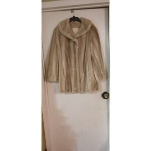 Vintage Tissavel from France faux fur Furriage jacket
